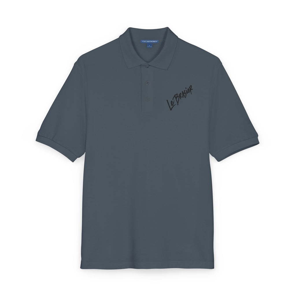Embroidered 'Le Brasier' Polo Shirt