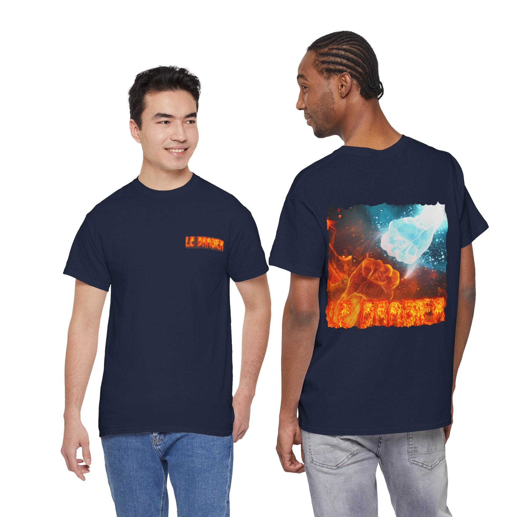 Sweat-shirt poing de Gaz et de Feu unisexe
