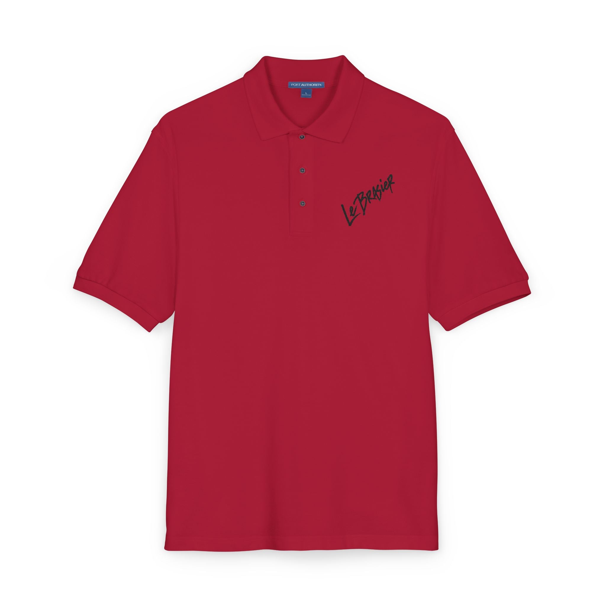 Embroidered 'Le Brasier' Polo Shirt