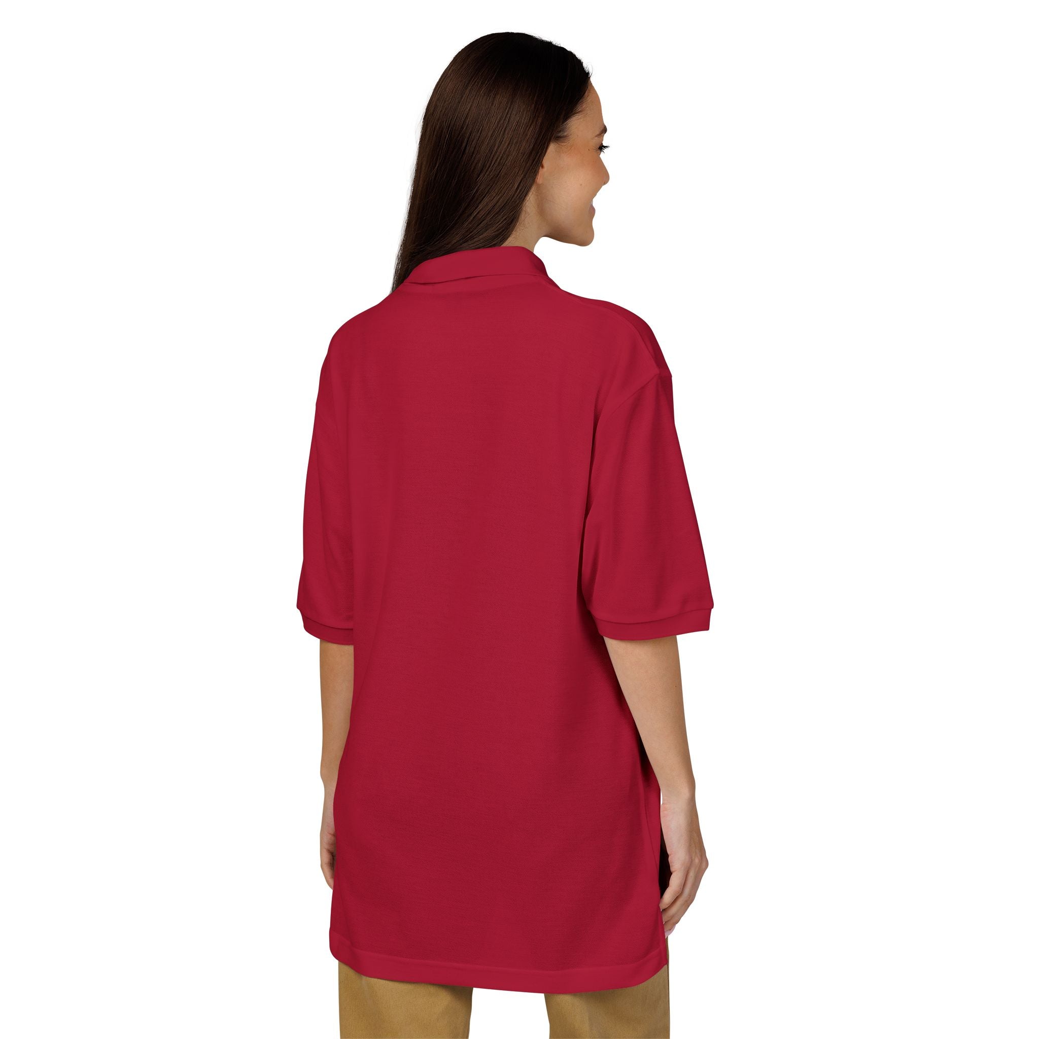 Embroidered 'Le Brasier' Polo Shirt