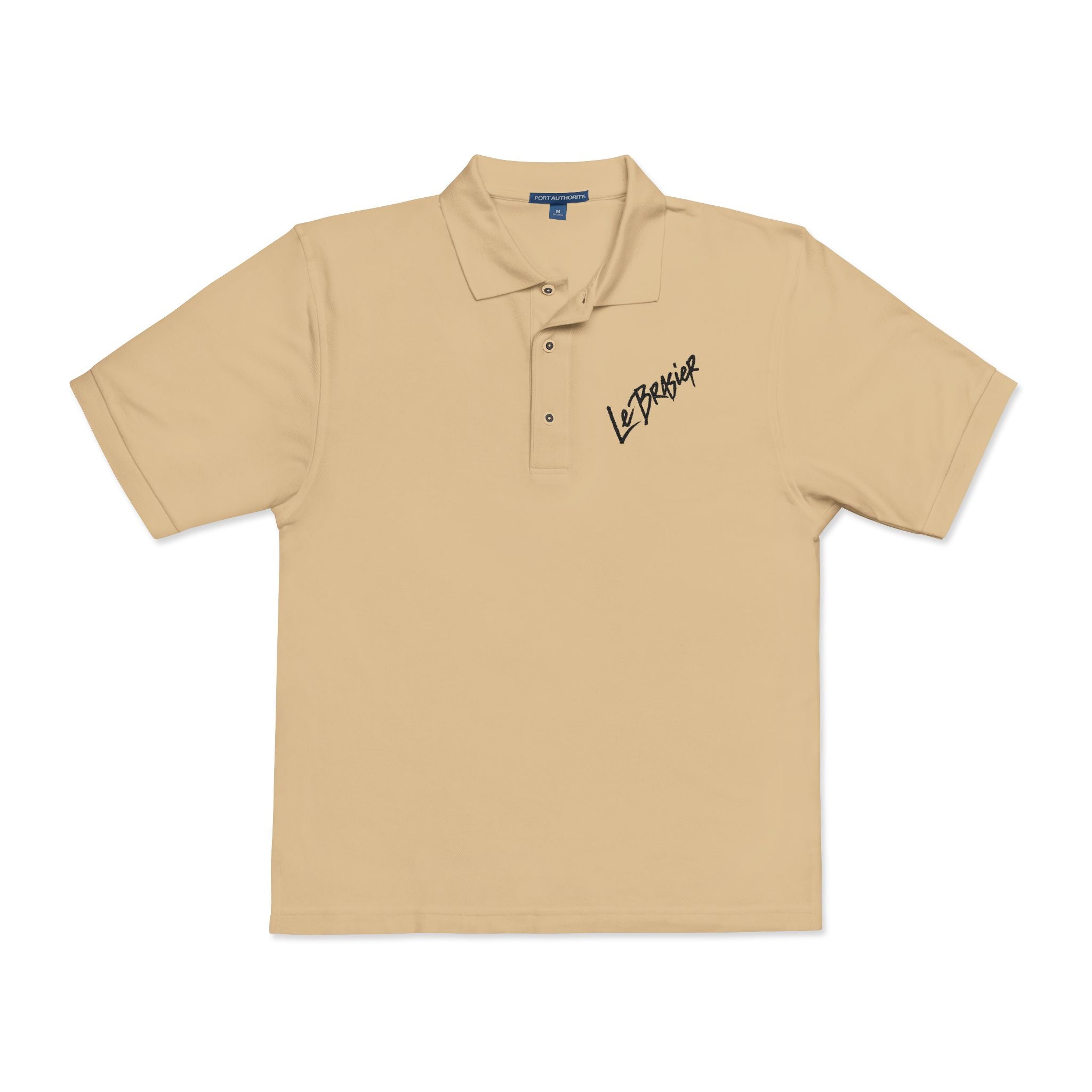 Embroidered 'Le Brasier' Polo Shirt
