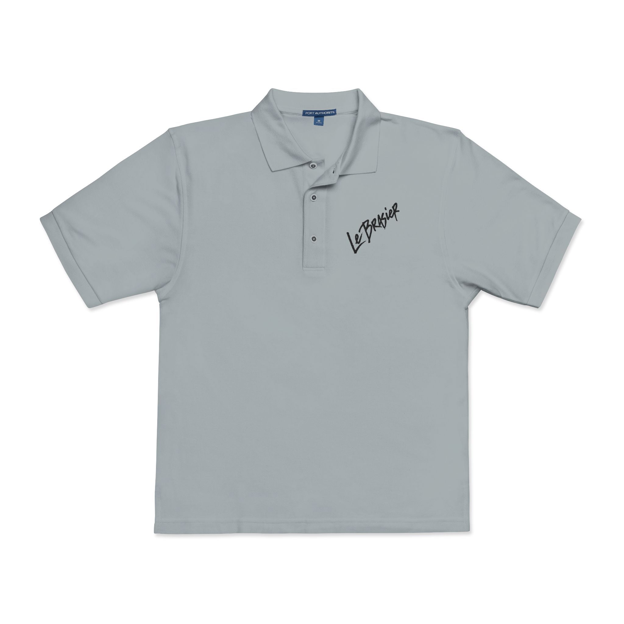 Embroidered 'Le Brasier' Polo Shirt