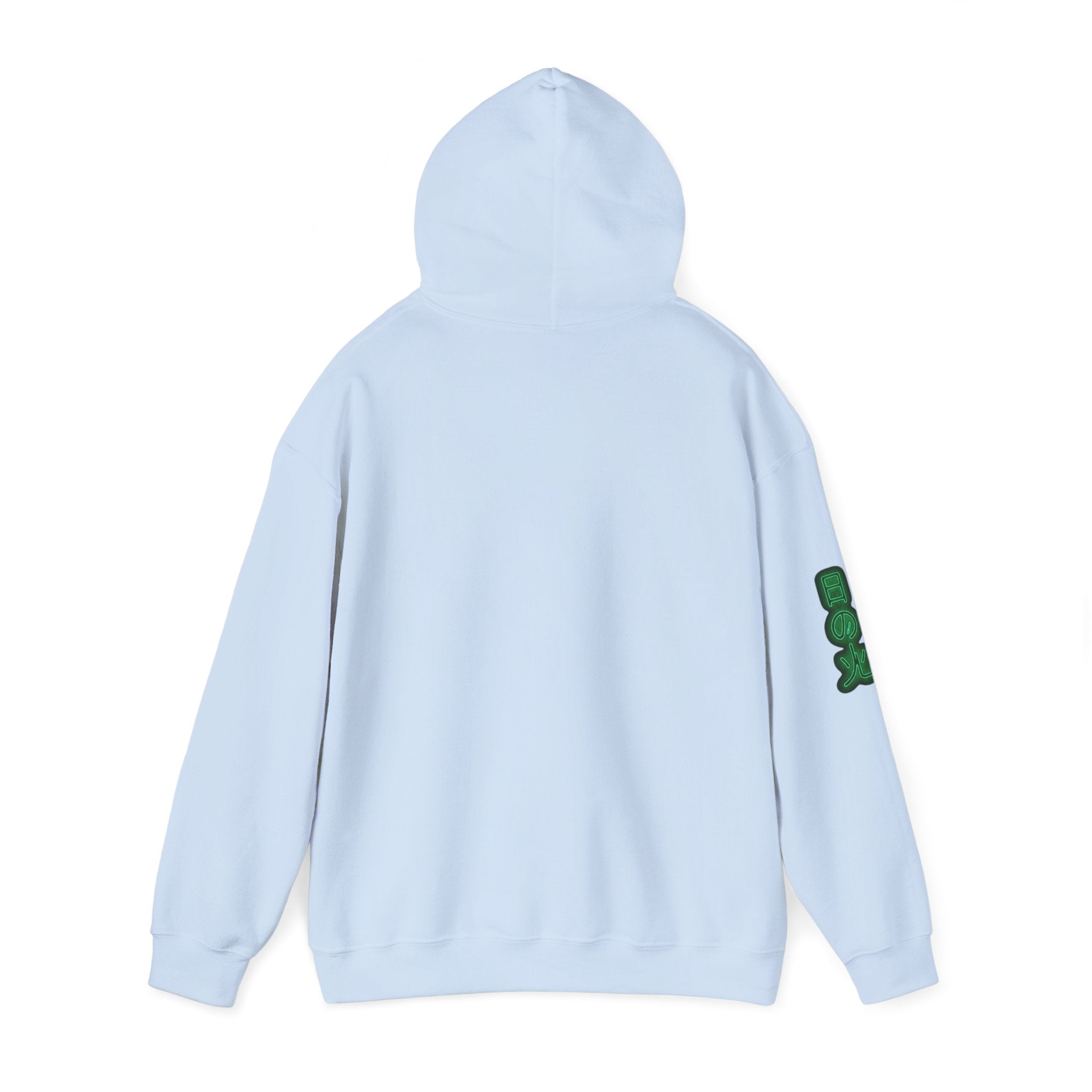 Drapeau français style néon japonais Hoodie unisexes