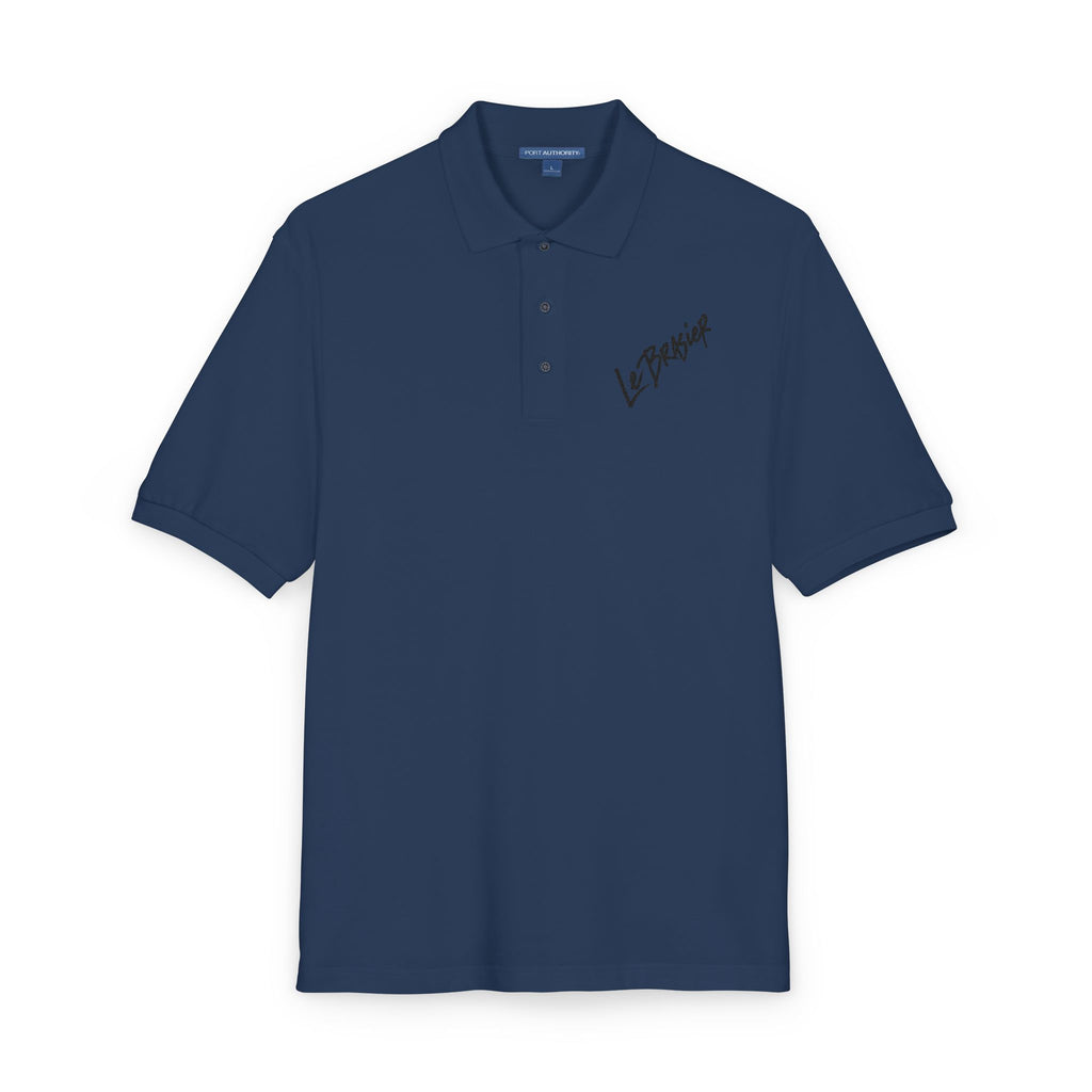 Embroidered 'Le Brasier' Polo Shirt