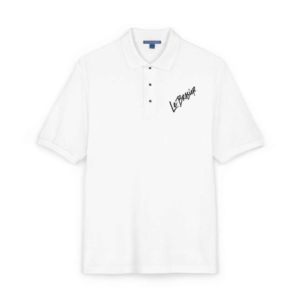 Embroidered 'Le Brasier' Polo Shirt