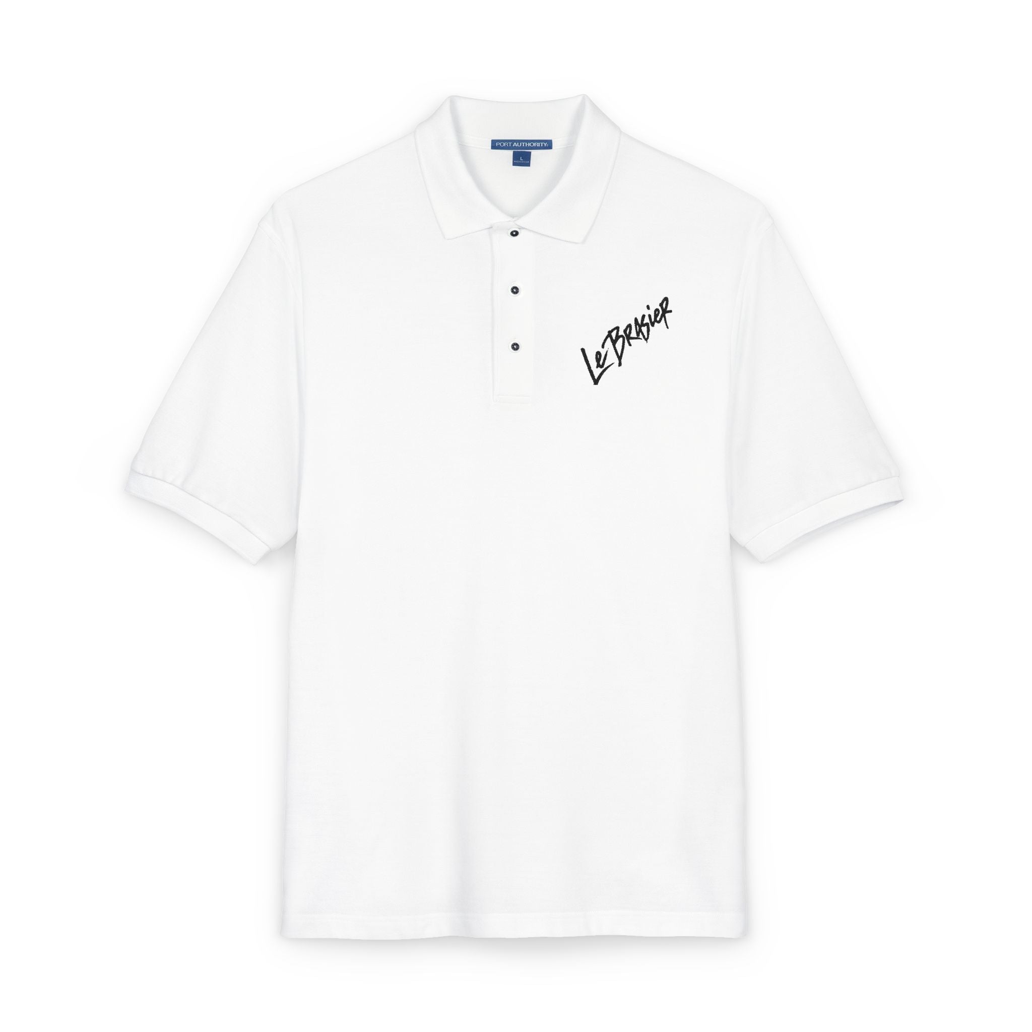Embroidered 'Le Brasier' Polo Shirt