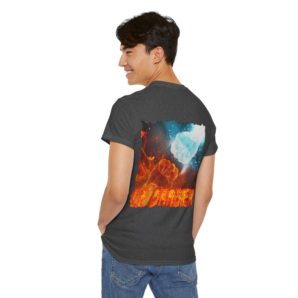 Sweat-shirt poing de Gaz et de Feu unisexe