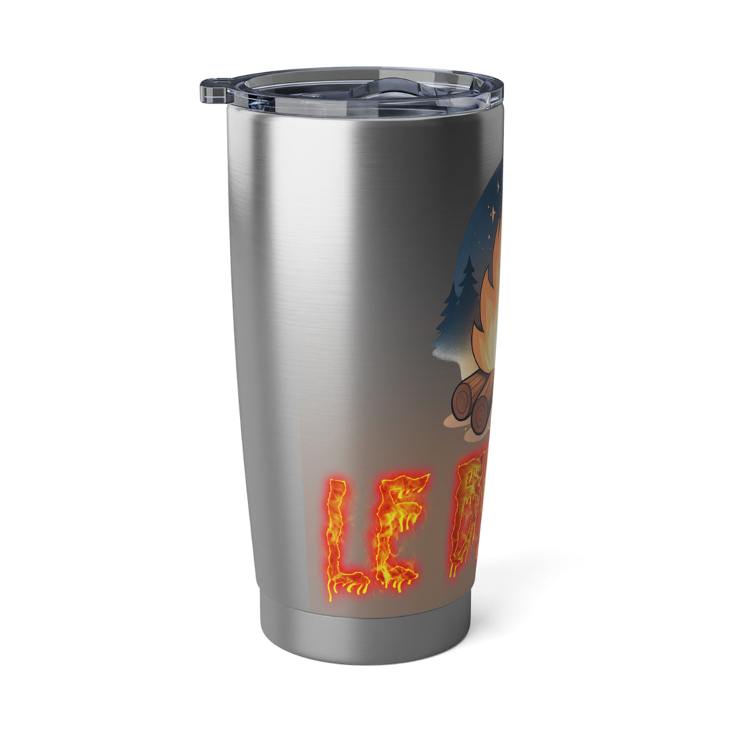Gobelet Isotherme "Le Vagabond" — Flame Logo Insulated Travel Mug Tumbler