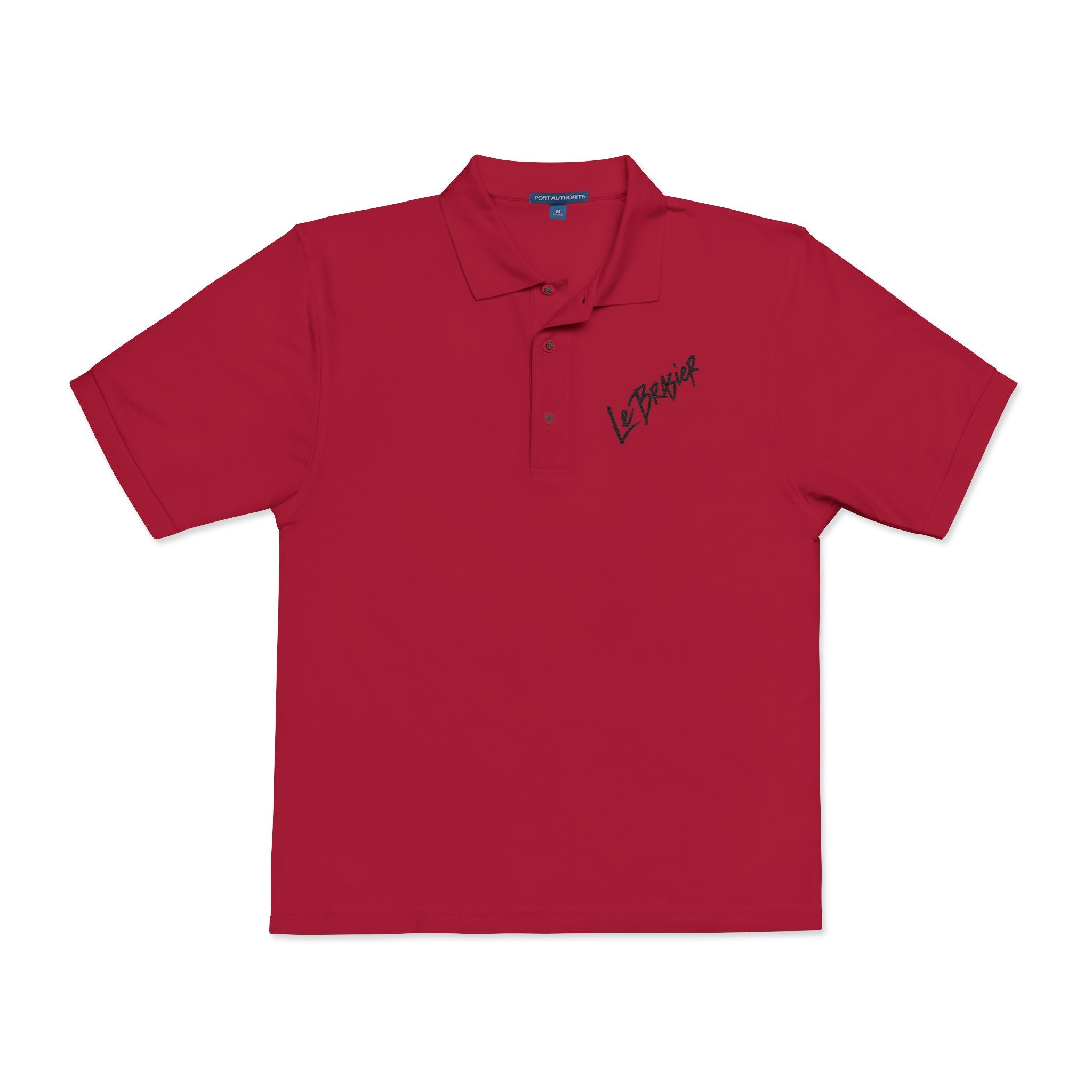 Embroidered 'Le Brasier' Polo Shirt
